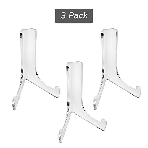 3 inch high Single-Bend Acrylic Easel Stand