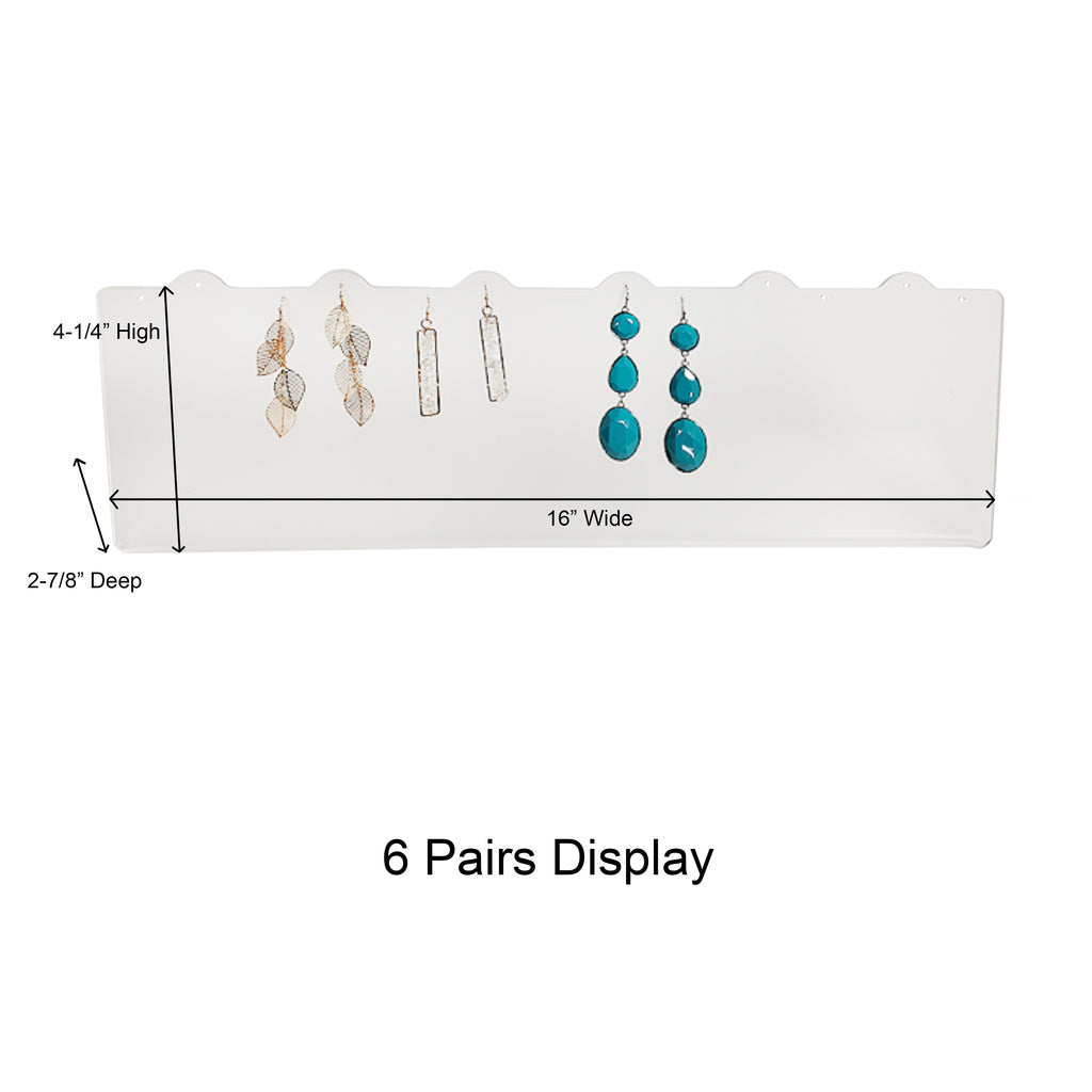 Acrylic Earring Display Stand – For Long Earrings
